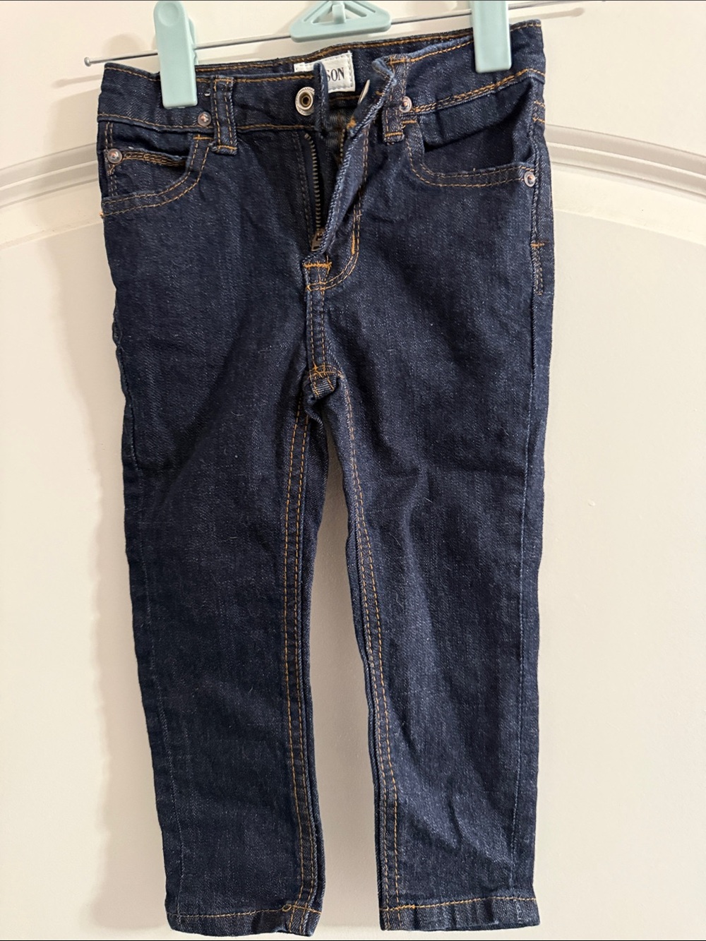 Hudson Jeans Kids Dark Blue Denim Pants